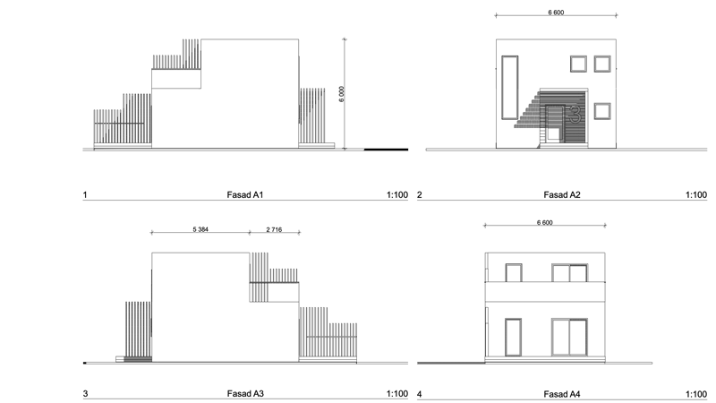 Radhus ritning Pocketliving